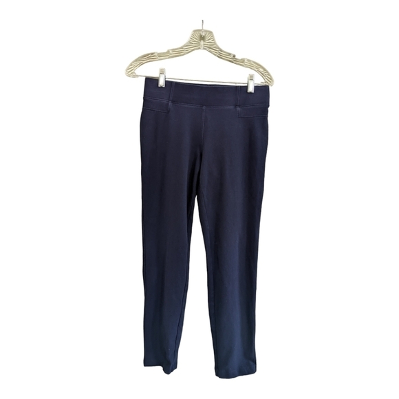 Talbot's Navy Straight leggings Size Petite GUC - Picture 1 of 4